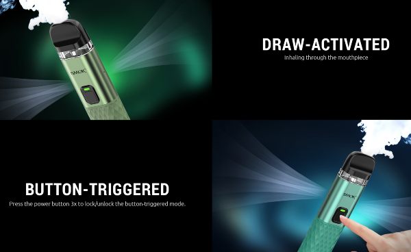 smok propod kit sigaretta elettronica con tiro automatico o manuale