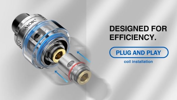 t-air subtank smok plug and play coil replacement