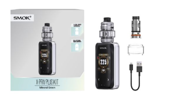 x priv plus kit smok contenuto della confezione