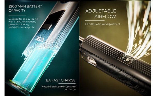 puremax 2 sx mini sigaretta elettronica con batteria integrata 1300 mah