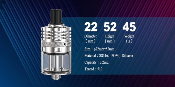 Ripley RDTA Atomizzatore rigenerabile