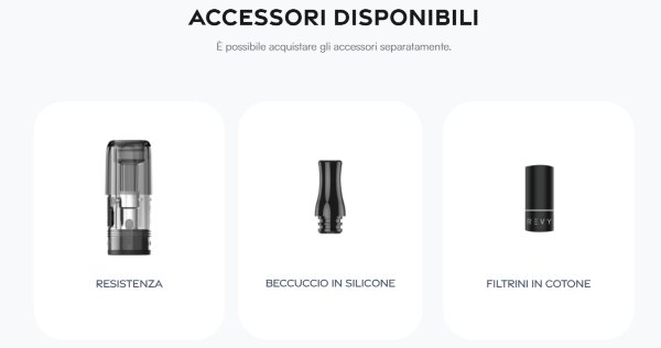 ricambi e accessori per sigaretta elettronica revy umami