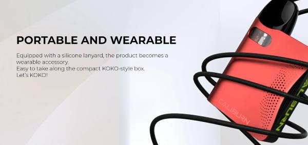 Caliburn AK3 Uwell Pod Mod Kit Portabilità