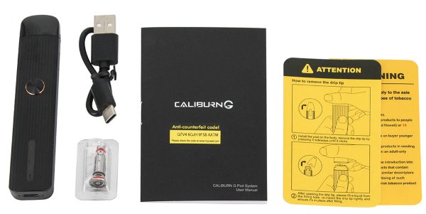 caliburn G kit uwell contenuto della confezione
