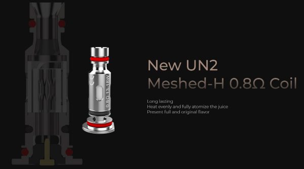caliburn G uwell pod mod compatible with un2 meshed-h coil