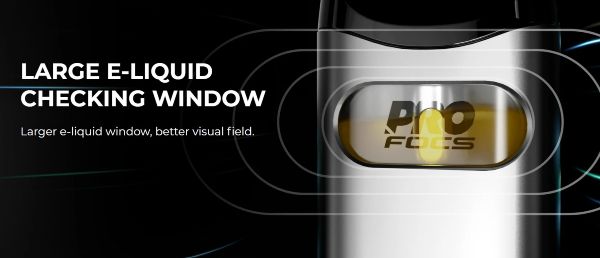 caliburn a3 uwell pod mod with transparent tank