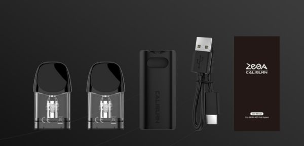 caliburn az3 uwell kit contenuto della confezione