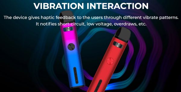 caliburn g2 uwell electronic cigarette with vibration