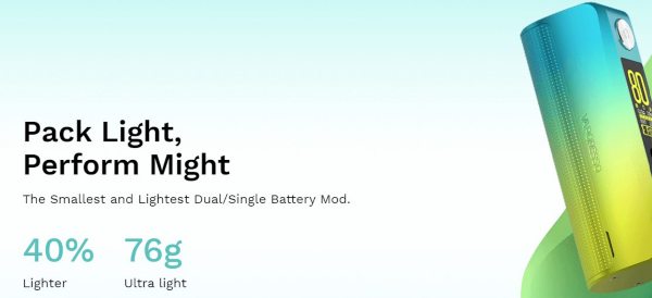Gen 80S Vaporesso box mod leggera