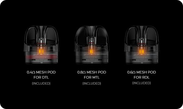 cartucce pod luxe x vaporesso con coil integrata