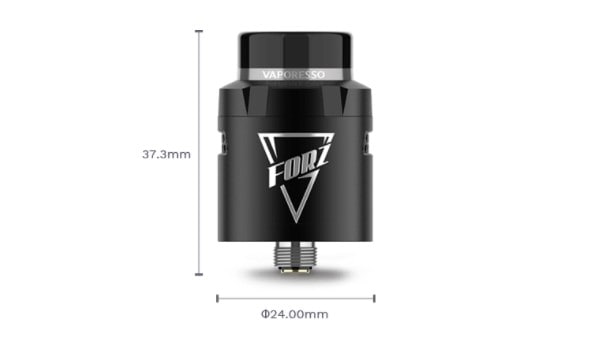dimensioni atomizzatore forz rda vaporesso