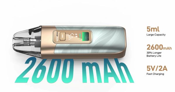 luxe x3 vaporesso sigaretta elettronica con batteria integrata 2600 mah