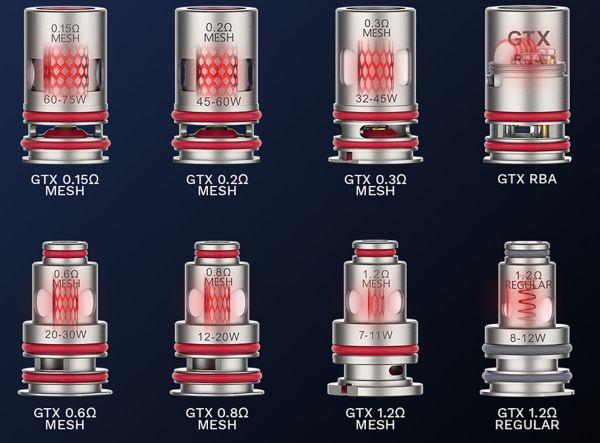 coils compatible with vaporesso itank x atomizer