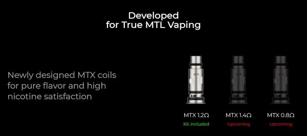compatible coils with vaporesso gen fit electronic cigarette