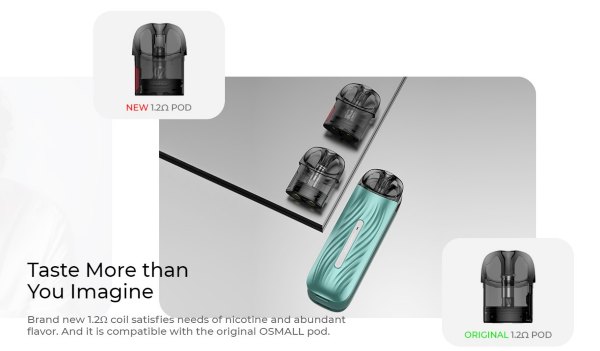 sigaretta elettronica vaporesso osmall 2 compatibile con cartuccia osmall