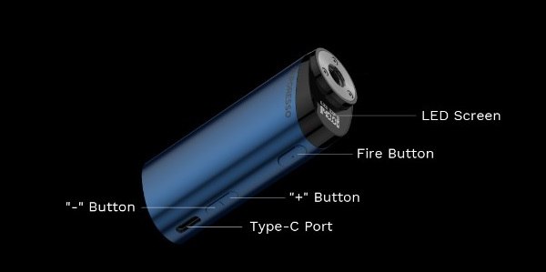 vaporesso gen fit 40 box mod components