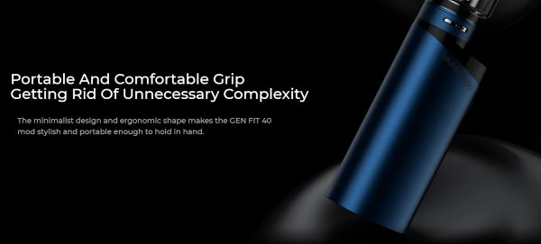satin-finished vaporesso gen fit 40 box mod