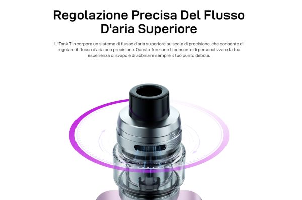 vaporesso gen max sigaretta elettronica con regolazione aria superiore