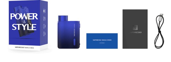 vaporesso swag 2 box mod package contents