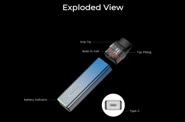 vaporesso xros 3 mini electronic cigarette components