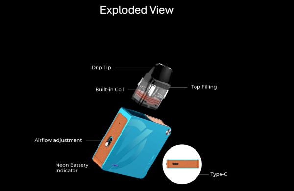 xros 3 nano vaporesso componenti sigaretta elettronica