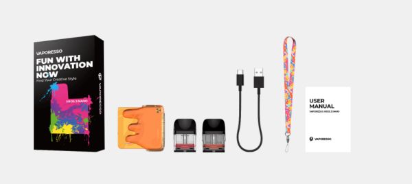 xros 3 nano vaporesso kit contenuto della confezione