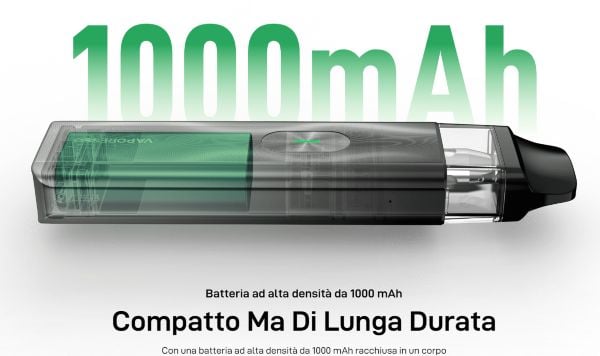 xros 4 mini vaporesso sigaretta elettronica con batteria integrata 1000 mah
