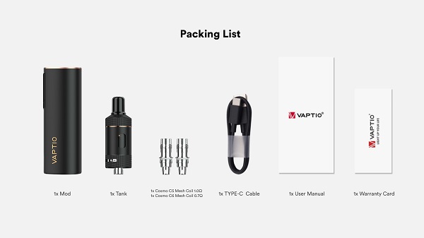Cosmo 2 Vaptio Kit 2000mAh | Svapoebasta