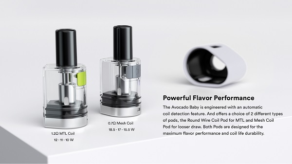 Avocado Baby Vaptio Pod Mod 1100mAh | Svapoebasta
