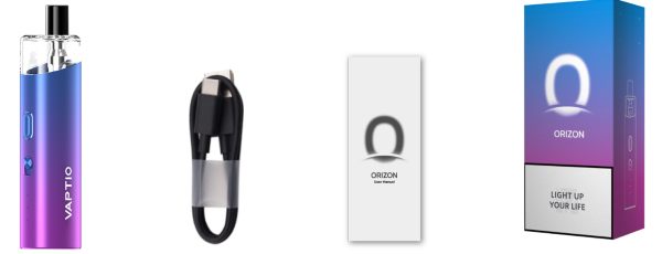 vaptio orizon kit contenuto della confezione