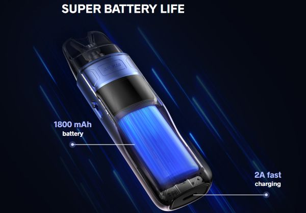 argus e40 voopoo sigaretta elettronica con batteria integrata 1800 mah