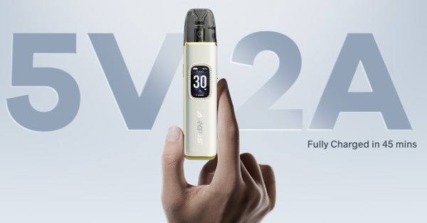argus g3 voopoo sigaretta elettronica con ricarica usb-c 2a 45 minuti