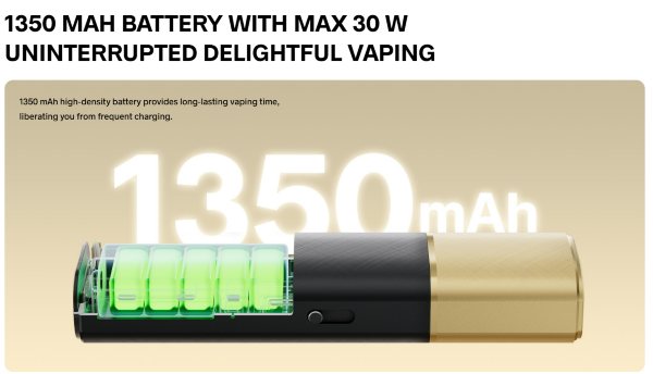 argus klyc voopoo sigaretta elettronica con batteria integrata 1350 mah