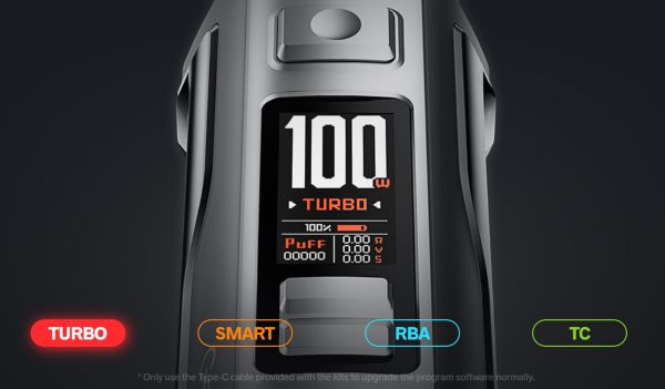 argus mt box mod voopoo modalità di svapo