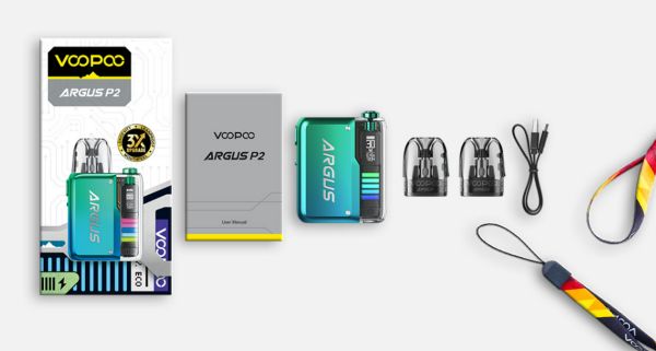 argus p2 voopoo kit contenuto della confezione