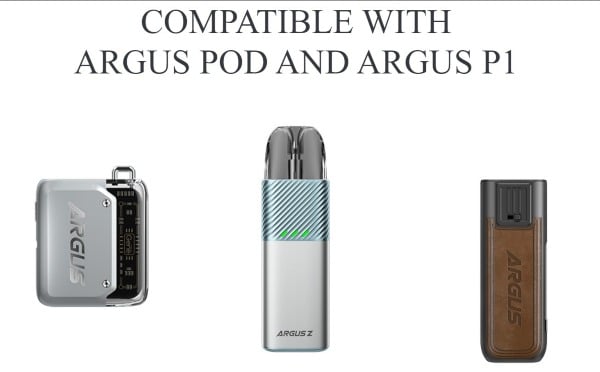 Argus Pod cartridge compatible with Voopoo Argus P1 and Argus Z kit