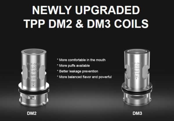 coils compatible with tpp x pod tank voopoo atomizer