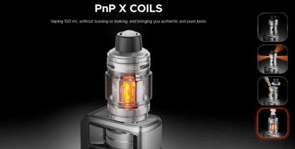 drag 6 voopoo sigaretta elettronica con atomizzatore uforce x tank 2 da 5ml
