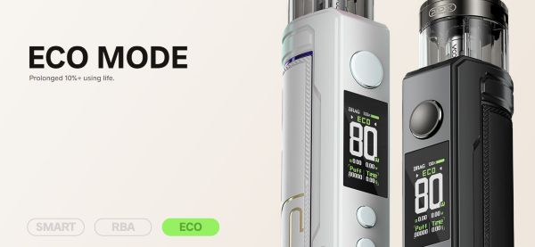 drag x2 voopoo sigaretta elettronica con modalità smart rba e eco