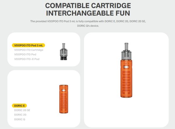 ito pod 3ml voopoo sigarette elettroniche compatibili