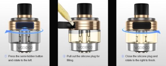 refill sigaretta elettronica dar x pnp-x voopoo
