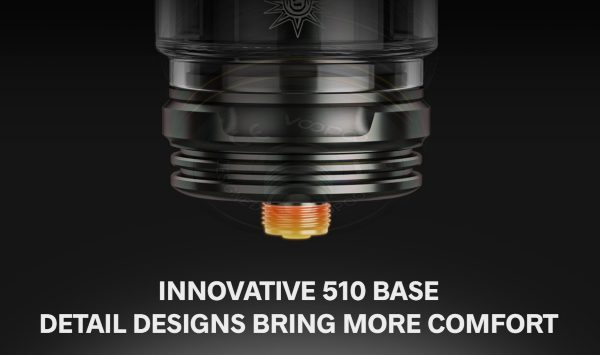 uforce-l atomizer voopoo with new 510 base