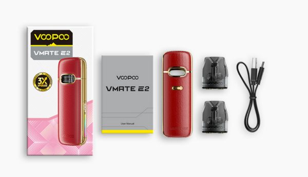 vmate e2 voopoo kit contenuto della confezione