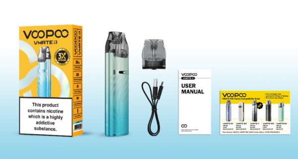 vmate i3 voopoo kit contenuto della confezione