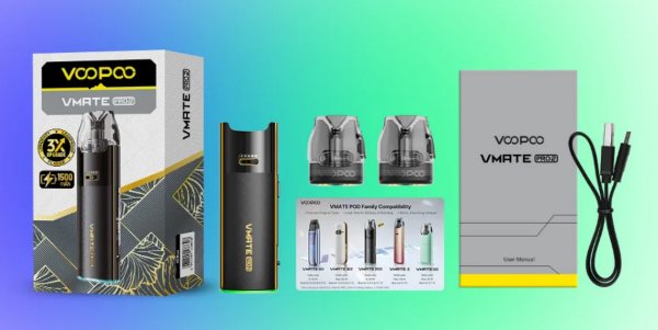 vmate pro 2 voopoo kit contenuto della confezione