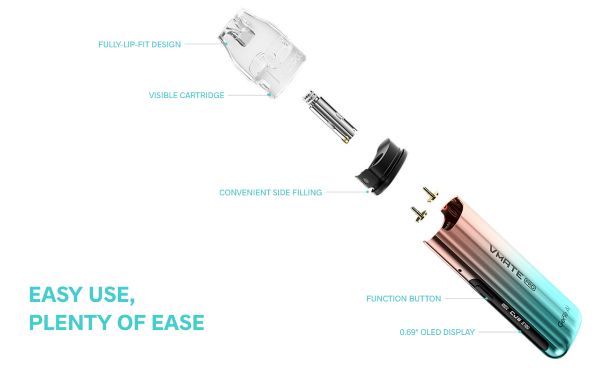 vmate pro voopoo componenti sigaretta elettronica