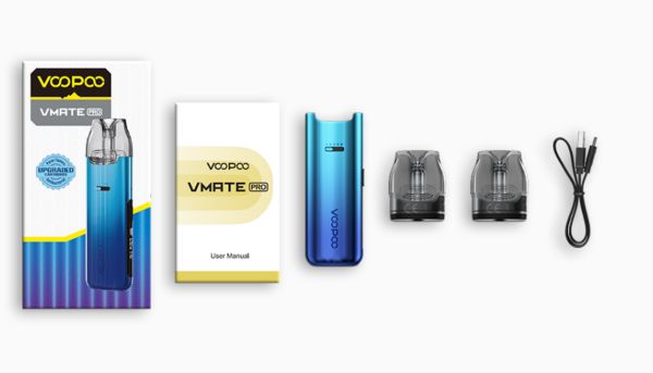vmate pro voopoo kit contenuto della confezione