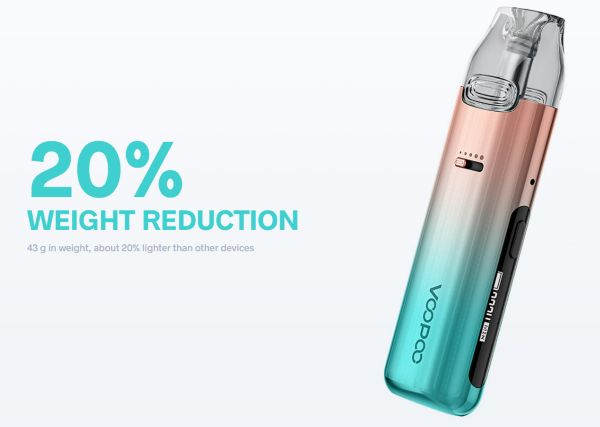 vmate pro voopoo sigaretta elettronica leggera peso 43g