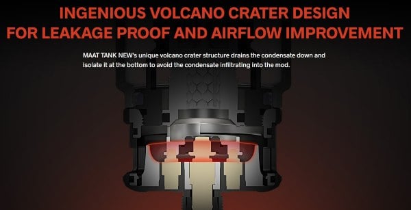 voopoo argus gt 2 kit volcano technology