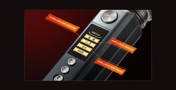 voopoo darg m100s kit con display a colori